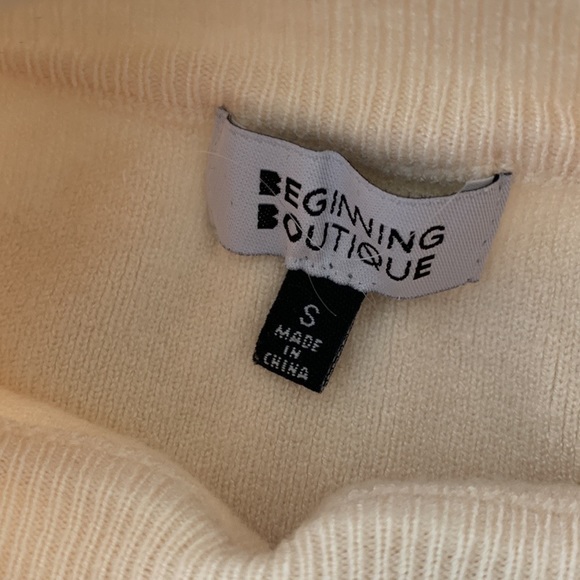 🔴Beginning Boutique Mockneck Sweater - Picture 3 of 3